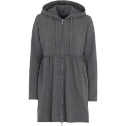 Cellbes Bluza z zamkiem grafitowy melanż female szary 34/36. Szare bluzy damskie Cellbes, bez wzorów, z długim rękawem, długie, z kapturem. Za 189,00 zł.