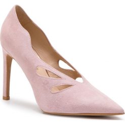 Szpilki EVA MINGE - Mataro 5B 19BL1372455ES 221. Różowe półbuty damskie marki Eva Minge, bez wzorów, ze skóry, eleganckie, bez obcasa, na obcasie, bez zapięcia. Za 639,00 zł.