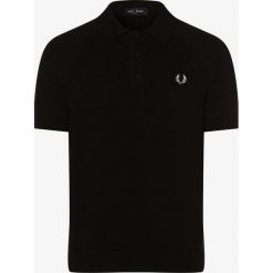 Fred Perry - Męska koszulka polo, czarny. Czarne koszulki męskie Fred Perry, m, bez wzorów, z bawełny, polo, bez rękawów. Za 499,95 zł.