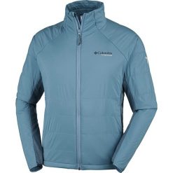 Kurtka funkcyjna "Alpine Traverse" w kolorze niebiesko-szarym. Szare kurtki męskie Columbia, xl, bez wzorów, ze skóry, bez kaptura. W wyprzedaży za 319,95 zł.