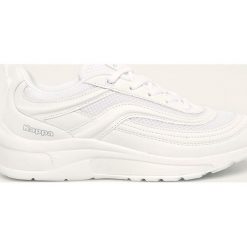 Kappa - Buty Squince. Białe buty sportowe damskie Kappa, bez wzorów, z gumy, sportowe. Za 159,90 zł.