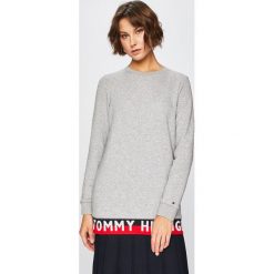 Tommy Hilfiger - Bluza. Szare bluzy damskie TOMMY HILFIGER, s, z nadrukiem, z bawełny, bez rękawów, bez kaptura. W wyprzedaży za 299,90 zł.