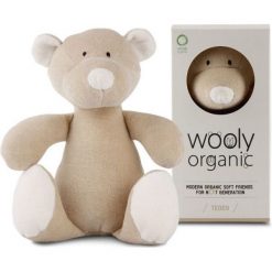 Przytulanki i maskotki: Classic Teddy, Miś przytulanka organiczna, 23 cm (WOR00097)