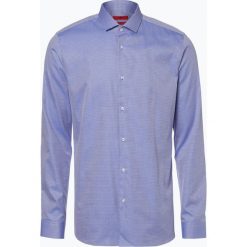 HUGO - Koszula męska Two Ply – Erondo, niebieski. Niebieskie koszule męskie marki HUGO, m, biznesowe. Za 429,95 zł.