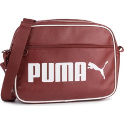 Torba PUMA - Campus Reporter Retro 7664203 Fired Brick 03. Czerwone torby męskie skórzane Puma, bez wzorów, ze skóry ekologicznej, sportowe. Za 169,99 zł.
