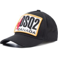 Czapka z daszkiem Dsquared2 Patch Cargo Baseball Caps BCM0245 05C00001 2124. Czarne czapki damskie Dsquared2, bez wzorów. W wyprzedaży za 419,00 zł.