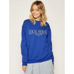Bluza Local Heroes Lh 2013 AW2021S0022. Niebieskie bluzy damskie LOCAL HEROES, s, bez wzorów, z bawełny, bez rękawów, bez kaptura. Za 259,00 zł.