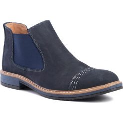 Sztyblety SERGIO BARDI - Izano FW127374518IG 407. Niebieskie sztyblety męskie Sergio Bardi, ze skóry, bez zapięcia. Za 269,00 zł.