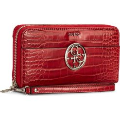 Portfele damskie: Duży Portfel Damski GUESS – Kamryn (CR) Slg SWCR66 91460 RED