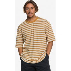 Quiksilver Koszulka Pomarańczowy. Pomarańczowe podkoszulki męskie Quiksilver, xl, w paski, z bawełny, z krótkim rękawem. Za 157,95 zł.