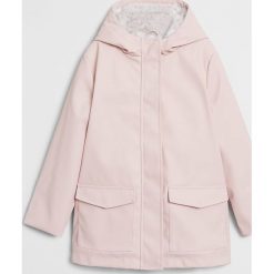 Mango Kids - Kurtka dziecięca Snow7 110-164 cm. Różowe kurtki dziewczęce Mango Kids, bez wzorów, z poliesteru, z kapturem. Za 159,90 zł.