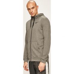 Nike - Bluza. Szare bluzy męskie Nike, m, bez wzorów, z poliesteru, z kapturem, bez rękawów, z kapturem. W wyprzedaży za 199,90 zł.