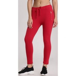 Czerwone Spodnie Aglaxera. Czerwone spodnie damskie Renee, s, z dresówki. Za 79,99 zł.