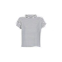 T-shirty z krótkim rękawem Moony Mood GUOCHI. Białe t-shirty damskie Moony Mood, s, bez wzorów, bez kołnierzyka. Za 44,50 zł.