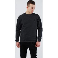 Bluza Szara "Black". Szare bluzy męskie Edward Orlovski, xl, bez wzorów, z bawełny, klasyczne, z klasycznym kołnierzykiem, bez rękawów, bez kaptura. Za 100,00 zł.