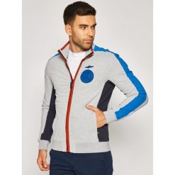 Bluza Aeronautica Militare 201FE1465F398. Szare bluzy męskie Aeronautica Militare, xxl, bez wzorów, z elastanu, bez kołnierzyka, bez rękawów, bez kaptura. W wyprzedaży za 519,00 zł.