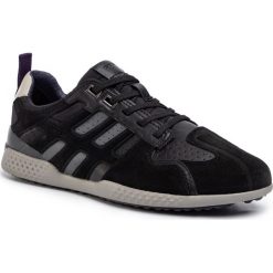 Sneakersy GEOX - U Snake.2 A U948DA 022FU C9310 Black/Stone. Czarne sneakersy męskie Geox, na co dzień, bez wzorów, ze skóry, eleganckie, bez zapięcia. W wyprzedaży za 229,00 zł.