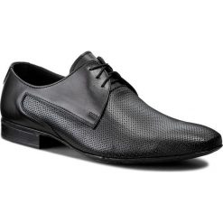 Półbuty SERGIO BARDI - Emilio FW127297417TM 101. Czarne buty wizytowe męskie marki Sergio Bardi, ze skóry. W wyprzedaży za 179,00 zł.
