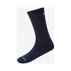 Helly Hansen Skarpetki Niebieski. Niebieskie skarpetki męskie Helly Hansen, bez wzorów, z wełny. Za 59,95 zł.