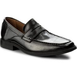 Półbuty CLARKS - Tilden Way 261315837 Black Leather. Czarne półbuty skórzane męskie marki Clarks. Za 349,00 zł.