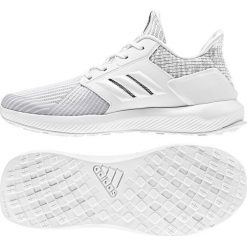 Buciki niemowlęce: Adidas Buty juniorskie RapidaRun Knit JR szare r. 37 1/3 (DB0215)