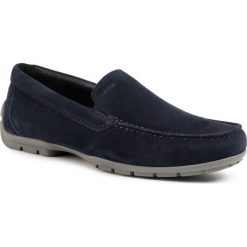 Mokasyny GEOX - U Moner W 2Fit A U72Q6A 00022 C4002 Navy. Niebieskie mokasyny męskie Geox, ze skóry, eleganckie. W wyprzedaży za 239,00 zł.