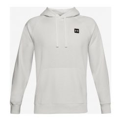 Under Armour Rival Fleece Bluza Szary. Szare bluzy męskie Under Armour, s, bez wzorów, z bawełny, bez kołnierzyka, bez rękawów, bez kaptura. Za 240,95 zł.