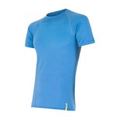 Sensor Koszulka Termoaktywna Merino Wool Active M Blue Xl. Niebieskie odzież termoaktywna męska marki Sensor, xl, z wełny, z krótkim rękawem, outdoorowe. Za 195,00 zł.