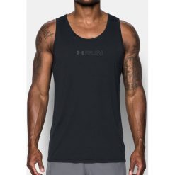 Under Armour Koszulka męska 365 Run Tank czarna r. S (1301782-001). Czarne t-shirty męskie Under Armour, m. Za 101,16 zł.