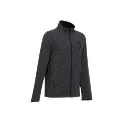 Bluza 100 Gym. Szare bluzy chłopięce rozpinane DOMYOS. W wyprzedaży za 19,99 zł.