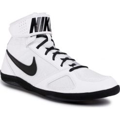 Buty NIKE - Takedown 366640 100 White/Black/White. Białe buty sportowe męskie Nike, z tworzywa sztucznego, bez zapięcia, na fitness i siłownię. Za 399,00 zł.
