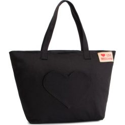 Torebka LOVE MOSCHINO - JC4249PP07KG000A Nero. Czarne torebki klasyczne damskie Love Moschino, bez wzorów, z materiału, klasyczne, bez dodatków. W wyprzedaży za 279,00 zł.