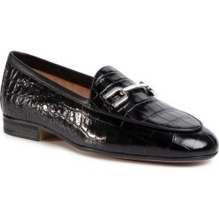 Lordsy UNISA - Dalcy Crw Black. Czarne półbuty damskie Unisa, na co dzień, bez wzorów, ze skóry, bez obcasa, na obcasie, bez zapięcia. Za 429,00 zł.