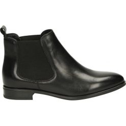 Botki - 995003 NE J18. Czarne botki damskie skórzane marki Venezia, na obcasie. Za 319,00 zł.