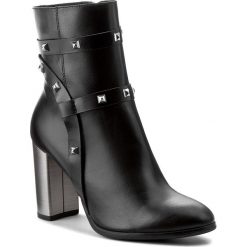 Buty zimowe damskie: Botki KABAŁA – 253-527-527-1-00-01-01 Czarny