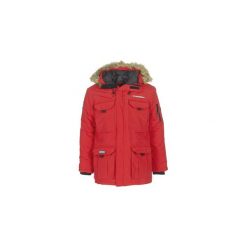 Kurtki ocieplane Geographical Norway BOTTLE-KAKI. Czerwone kurtki męskie Geographical Norway, xl, bez wzorów, bez kaptura. Za 569,00 zł.