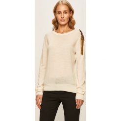 Patrizia Pepe - Sweter. Czarne swetry damskie Patrizia Pepe, s, bez wzorów, z wełny, bez rękawów, bez kaptura. W wyprzedaży za 629,90 zł.
