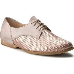 Oxfordy SERGIO BARDI - Edvige FS127220617RB 603. Brązowe jazzówki damskie marki Sergio Bardi, z nubiku, na obcasie. W wyprzedaży za 199,00 zł.