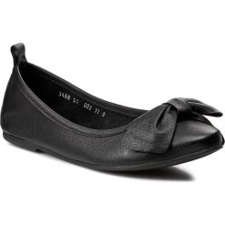 Baleriny WOJAS - 3468-51 Czarny. Czarne baleriny damskie marki Wojas, na co dzień, bez wzorów, ze skóry, bez obcasa, bez zapięcia. Za 239,00 zł.