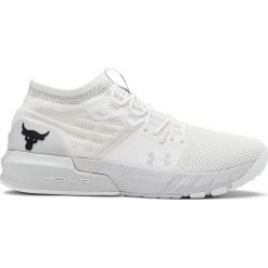 Under Armour Project Rock 2 Tenisówki Biały. Białe trampki męskie Under Armour, bez wzorów, z materiału, rockowe, bez zapięcia. Za 654,95 zł.