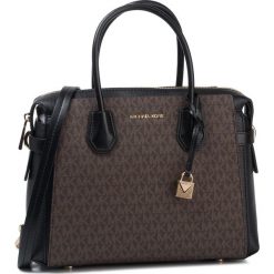 Torebka MICHAEL MICHAEL KORS - Mercer 30S9GM9S2B Brown/Blk. Pomarańczowe torebki klasyczne damskie MICHAEL Michael Kors, z aplikacjami, ze skóry ekologicznej, klasyczne, zdobione, bez dodatków. Za 1599,00 zł.