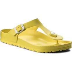 Klapki damskie: Japonki BIRKENSTOCK – Gizeh 0128351 Neon Yellow