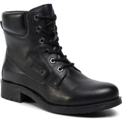 Trapery GEOX - D Rawelle B D946RB 0TUBC C9999 Black. Czarne trapery damskie Geox, ze skóry ekologicznej, bez obcasa, bez zapięcia. W wyprzedaży za 239,00 zł.