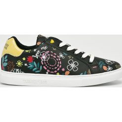 Trussardi Jeans - Buty. Szare buty sportowe damskie marki Trussardi Jeans, z jeansu. W wyprzedaży za 359,90 zł.