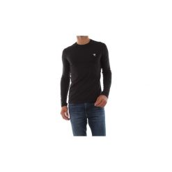 T-shirty z długim rękawem Guess M93I53 J1300. Czarne koszulki męskie Guess, s, z aplikacjami, bez kołnierzyka, długie. Za 119,05 zł.