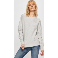 Champion - Bluza. Czarne bluzy damskie Champion, s, z nadrukiem, z bawełny, bez rękawów, bez kaptura. W wyprzedaży za 259,90 zł.