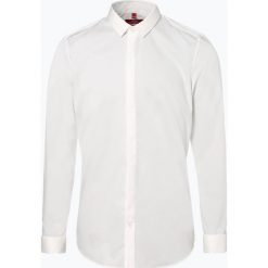 Finshley & Harding London - Koszula męska z wywijanymi mankietami, beżowy. Brązowe koszule męskie marki Finshley & Harding London, m, bez wzorów, bez kołnierzyka, bez rękawów. Za 229,95 zł.