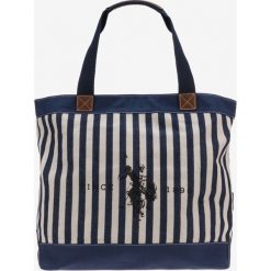 U.S. Polo Assn Maryland Torba Niebieski. Niebieskie torebki klasyczne damskie U.S. Polo Assn., w paski, z materiału, bez dodatków. Za 309,95 zł.