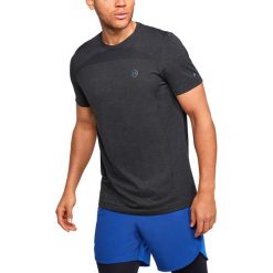 Under Armour RUSH™ Koszulka Czarny. Czarne podkoszulki męskie Under Armour, l, bez wzorów, z poliesteru, bez kołnierzyka, z krótkim rękawem, krótkie. Za 309,95 zł.