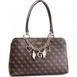 Torebka GUESS - HWSG71 79090 BROWN. Brązowe torebki klasyczne damskie Guess, z aplikacjami, ze skóry ekologicznej. Za 699,00 zł.